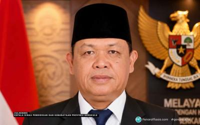 Kepala Dinas Dikbud Provinsi Bengkulu, Zulhendri