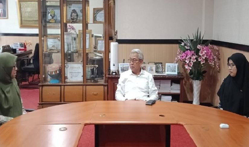 Audiensi Founder Humaira Madrasahku ke Kemenag Provinsi Bengkulu.