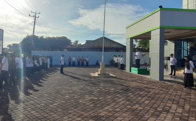 Apel Siaga Sensus Pertanian (ST) 2023, di halaman kantor BPS Kabupaten Bengkulu Selatan, Rabu (31/5/23).