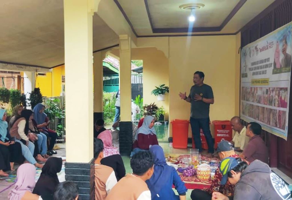 Usin Bersama Kader Lingkungan Foto/Dok