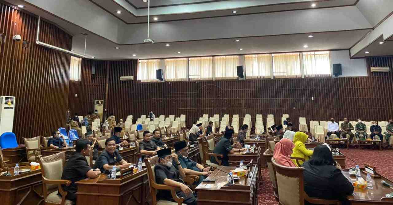 DPRD Provinsi Bengkulu Menggelar Rapat Paripurna Pengesahan Risalah Tahun Sidang 2023