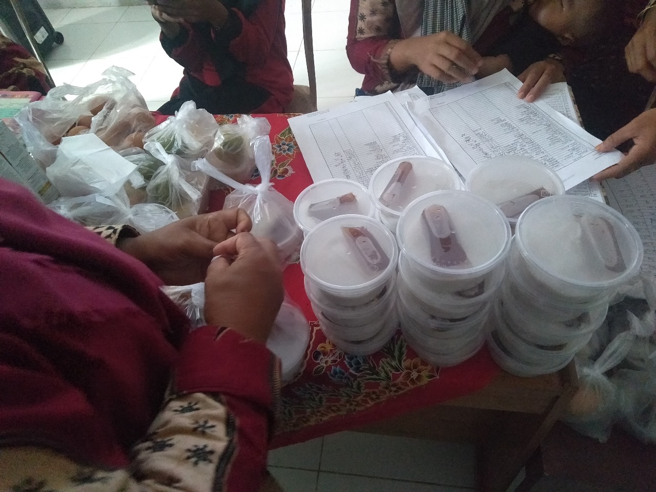 Makanan bergizi yang diberikan kepada bayi dan balita