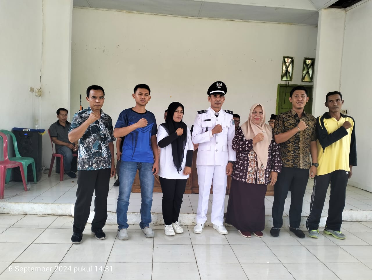 Acara pelantikan RIVONDI menjadi pjs kades desa talang lembak