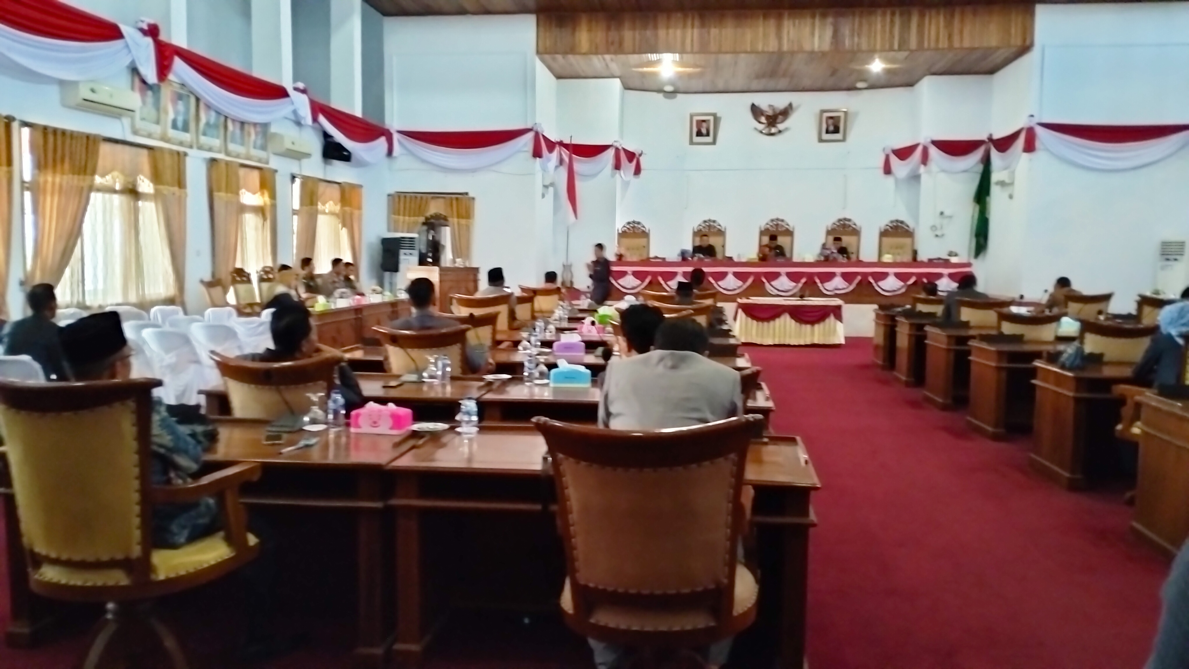 Peserta rapat anggota DPRD Seluma tentang KUA-PPAS 3024