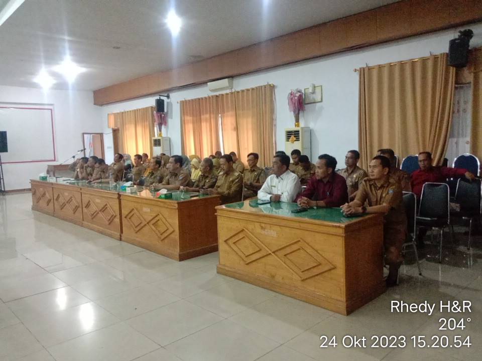 Undangan dari seluruh dinas instansi BU