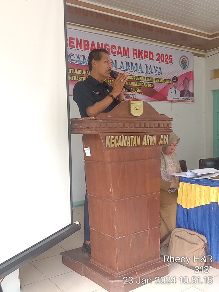 DPRD propinsi Bengkulu TANTAWI DALI saat menyampaikan kata sambutannya