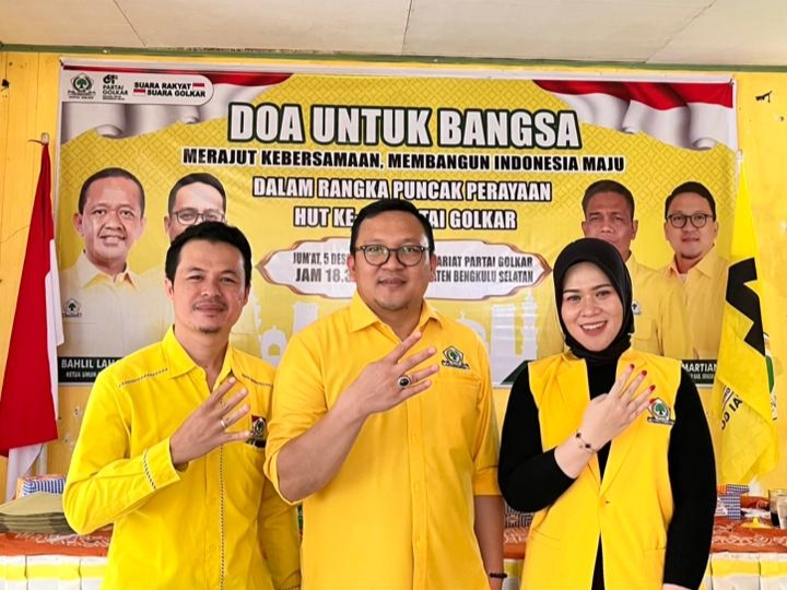 Rapat Pleno perdana DPD II Golkar Bengkulu Selatan