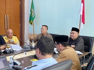 Komisi II DPRD Bengkulu Gelar Rapat Pansus