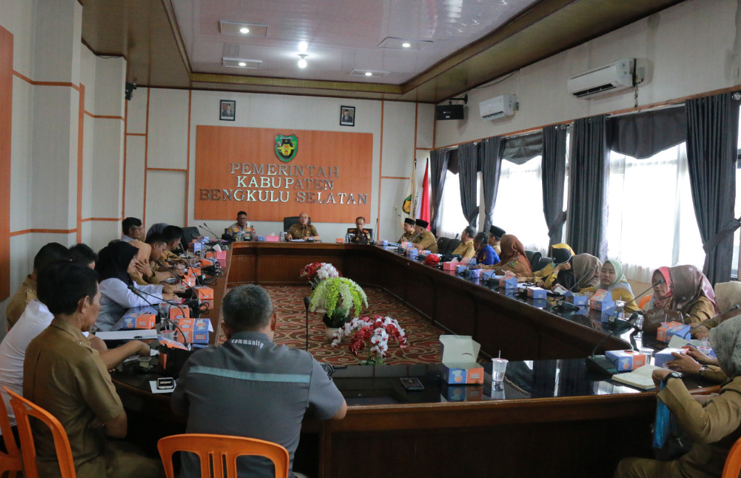 Pemkab Bengkulu Selatan Gelar Rapat Evaluasi Persiapan Penilaian KLA