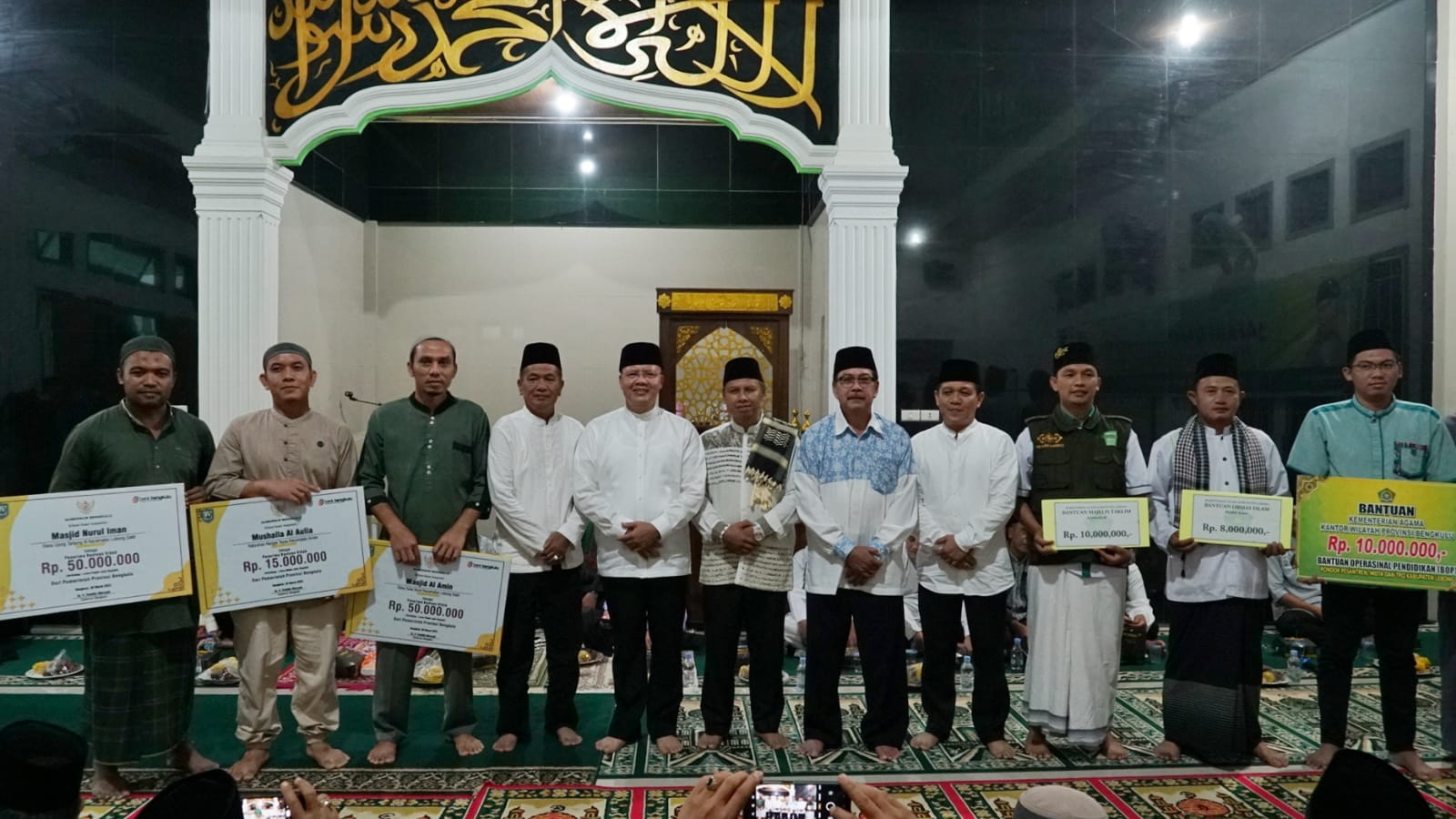Pemerintah Provinsi (Pemprov) Bengkulu menggelar Safari Ramadhan di Kabupaten Lebong pada Kamis (30/3).