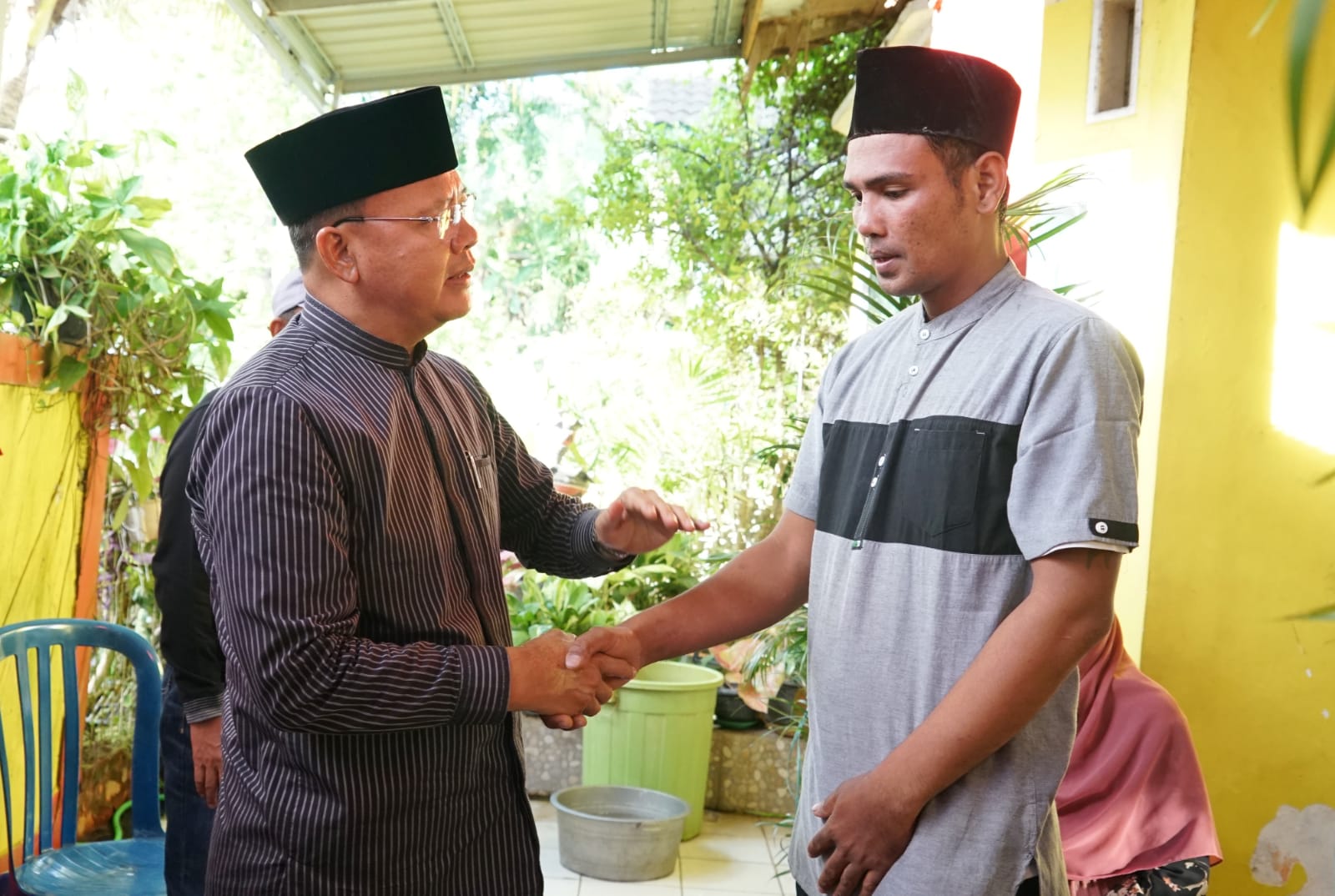 Gubernur Rohidin menyampaikan ungkapan duka mendalam atas musibah yang menimpa Raffi yang sudah ditemukan meninggal dunia