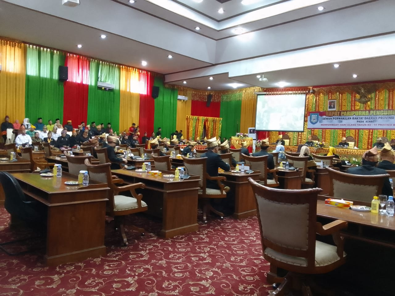 Paripurna HUT Provinsi Bengkulu ke-55
