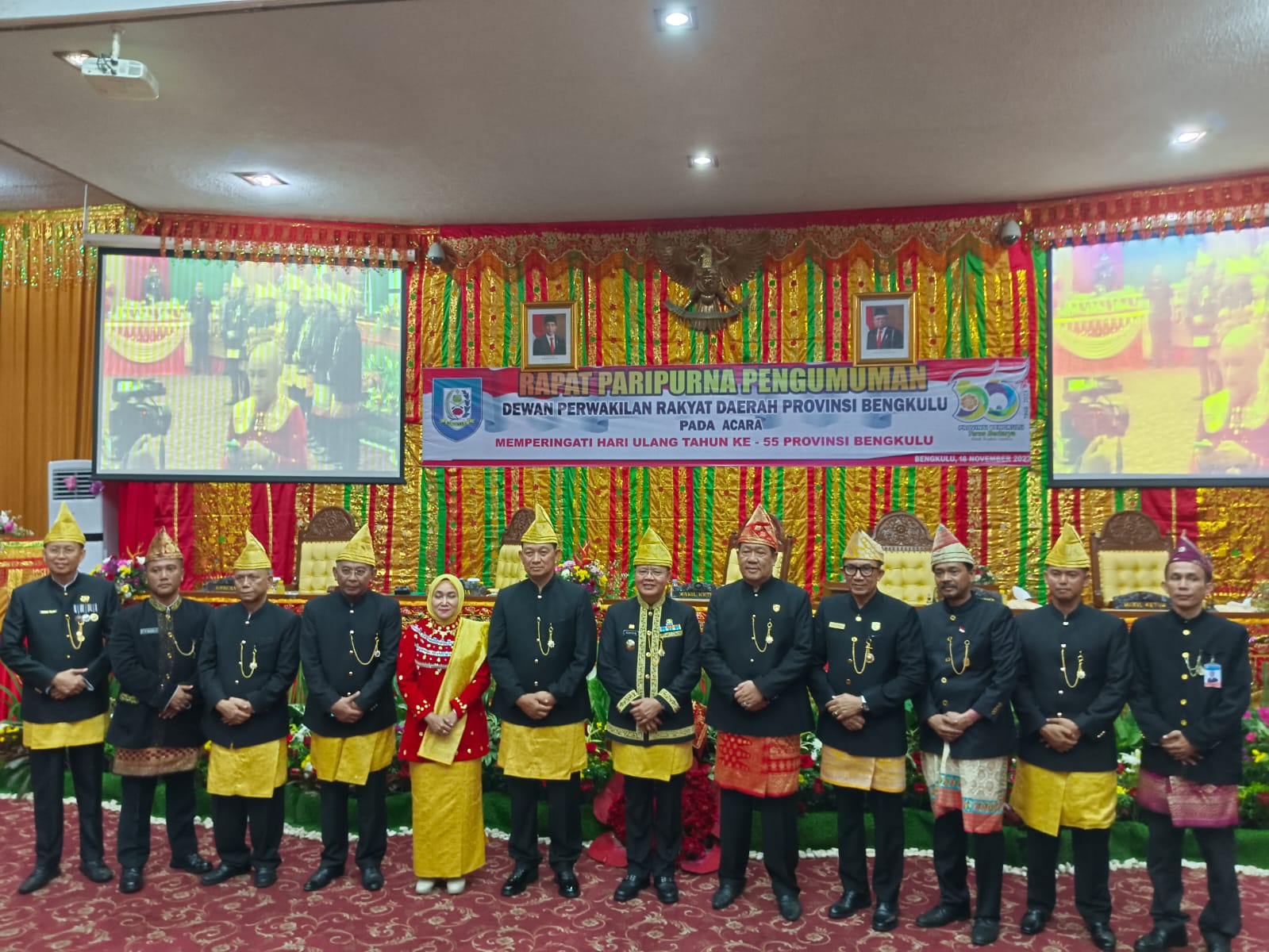 Dewan Provinsi Bengkulu Poto Bersama