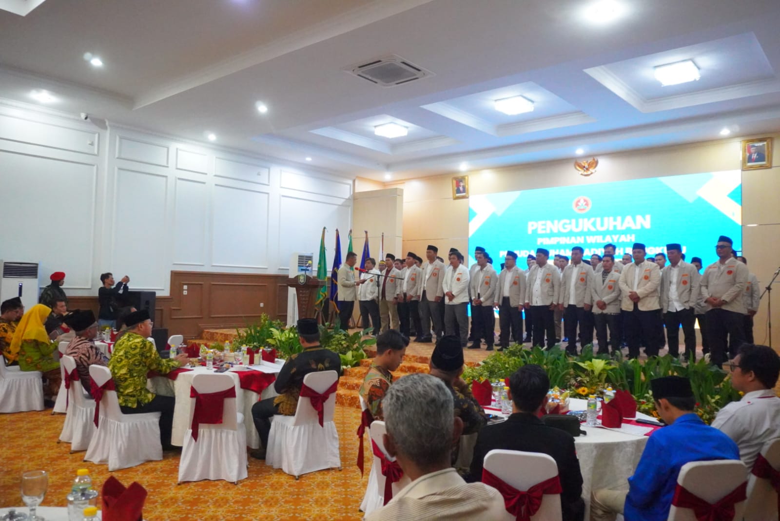 Prosesi Pengukuhan Pemuda Muhammadiyah Bengkulu