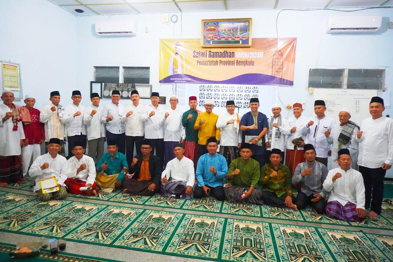 Masjid Al-Muhajirin Terima Hibah Pemprov Bengkulu
