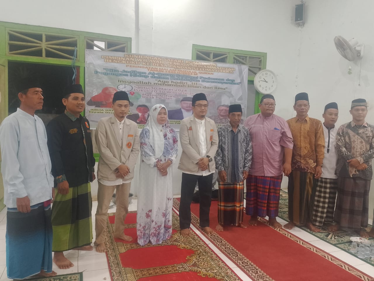 Pemuda Muhammadiyah Besama PCPM dan pemerintah desa