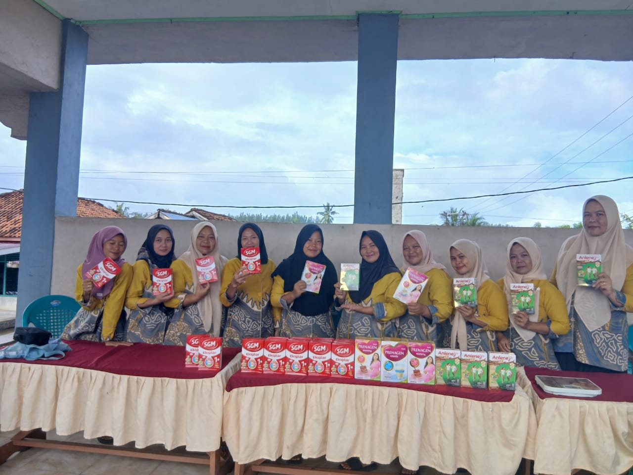 Posyandu di Desa Tanjung Beringin