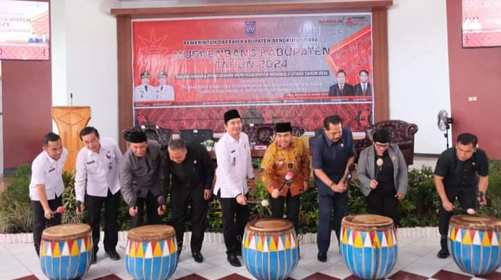 Ketua Komisi IIIDPRD Prov Bengkulu Menghadiri Musrenbang Bengkulu Utara Tahun 2024