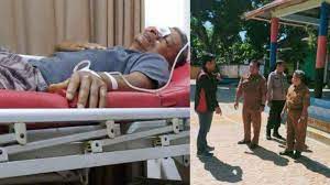 Tampak Guru Korban Ketapel dan Pihak Guru Lainnya serta Keluarga