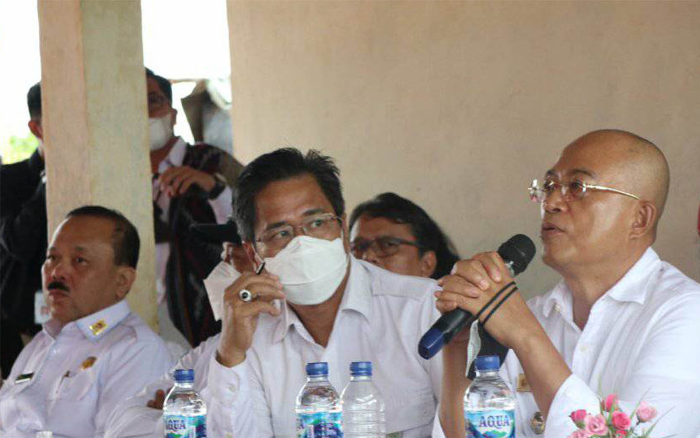 Gusnan saat menyampaikan program unggulan daerah