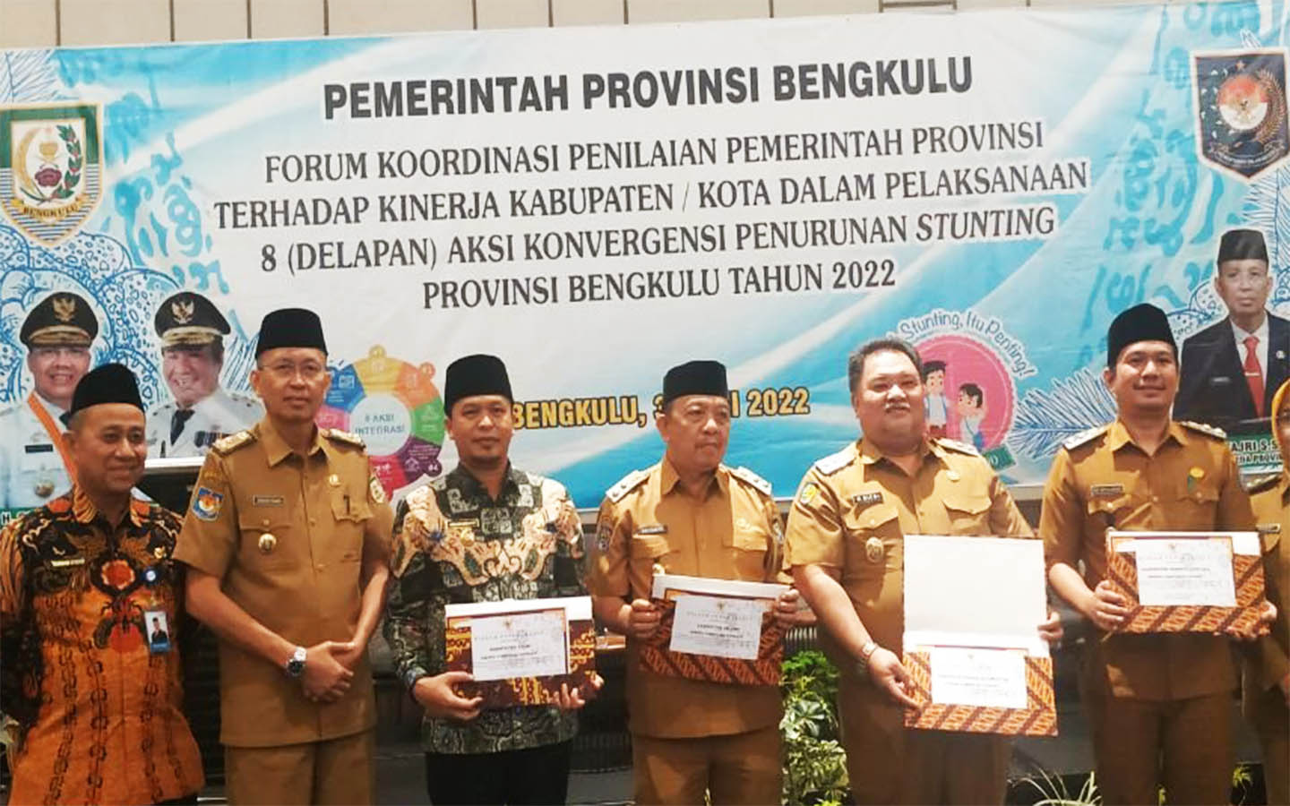 Penghargaan penanganan Stunting