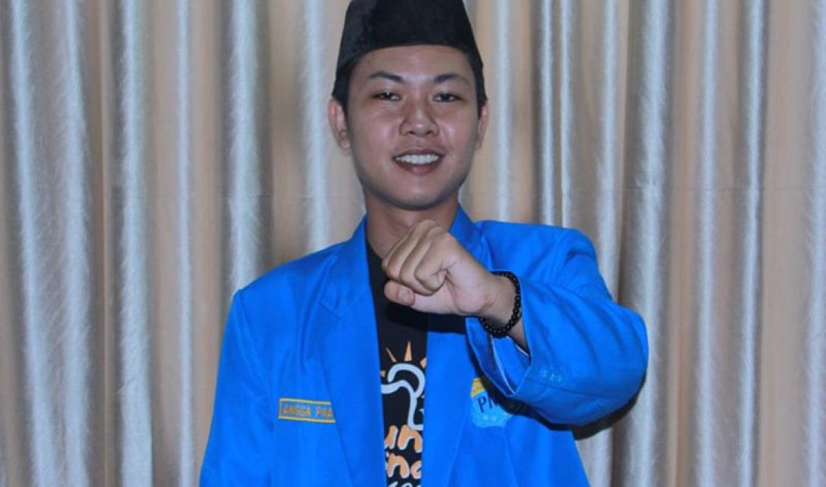 Ketua Pergerakan Mahasiswa Islam Indonesia (PMII) Provinsi Bengkulu, Sandyya.