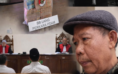 Ilustrasi gabungan sidang kasus THL Perumda Tirta Hidayah, Konferensi pers barang bukti Polda Bengkulu, Kuasa Hukum Terdakwa