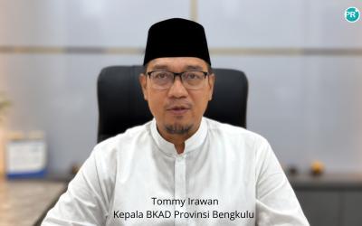 Kepala BKAD Provinsi Bengkulu, Tommy Irawan.