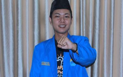 Ketua Pergerakan Mahasiswa Islam Indonesia (PMII) Provinsi Bengkulu, Sandyya.