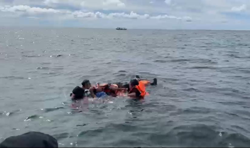 Pencarian terhadap korban helikopter 105/P-1103 milik Polairud Baharkam Polri 