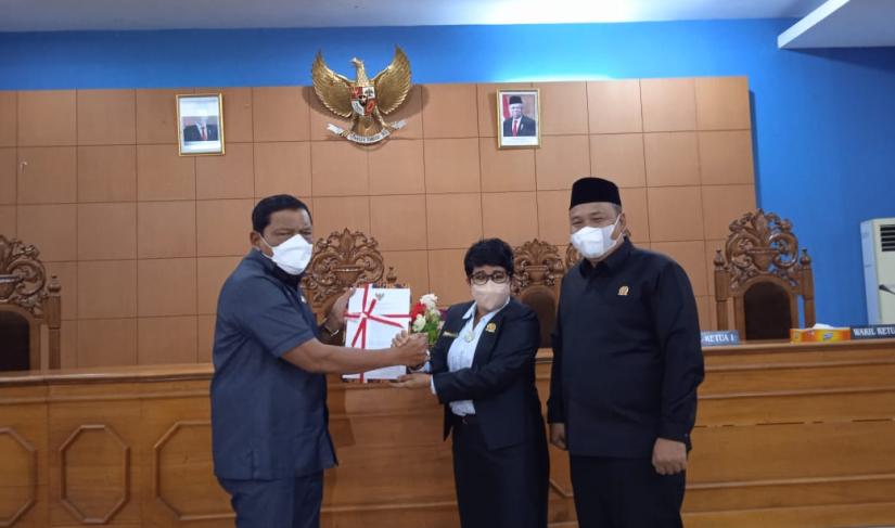 Laporan Keterangan Pertanggungjawaban (LKPJ) Bupati BU Tahun 2021