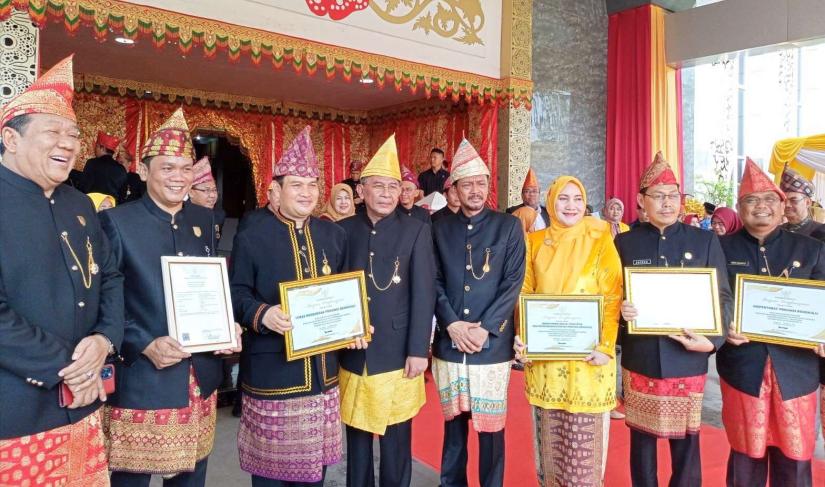 Jonaidi Dapat Penghargaan dari Kemenkumham.