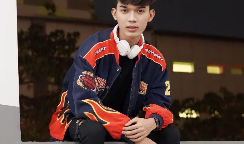 Foto Konten Kreator Muda Asal Bandung Diky Andika