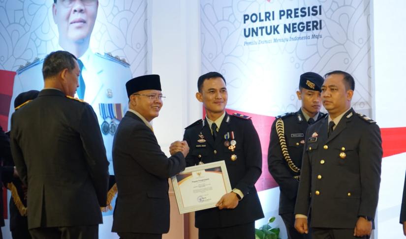 HUT Bhayangkara ke-77,Gubernur Rohidin: Kontribusi Polri Telah Melampaui Tugas Pokoknya