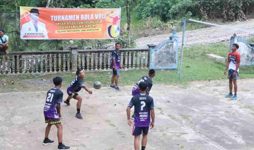 Turnamen voli Bengkulu Utara.