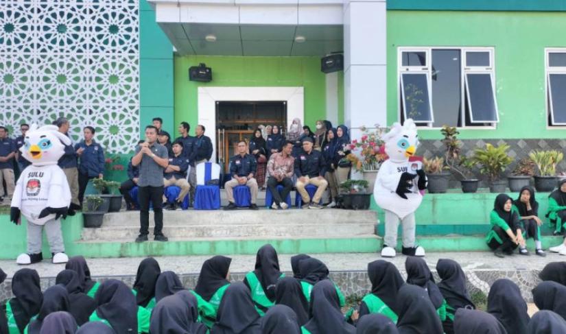 Dokumentasi Sosialisasi Pemilih Pemula di Kabupaten Rejang Lebong.