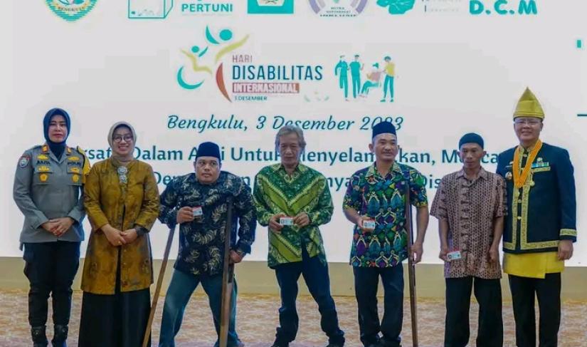 Peringatan Hari Disabilitas Internasional di Bengkulu.