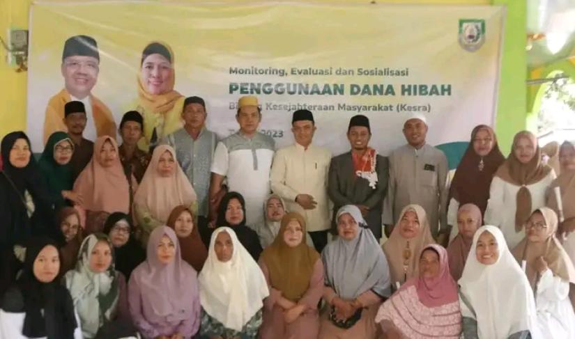 Monitoring Langsung Penggunaan Dana Hibah di Desa Air Periukan Seluma.