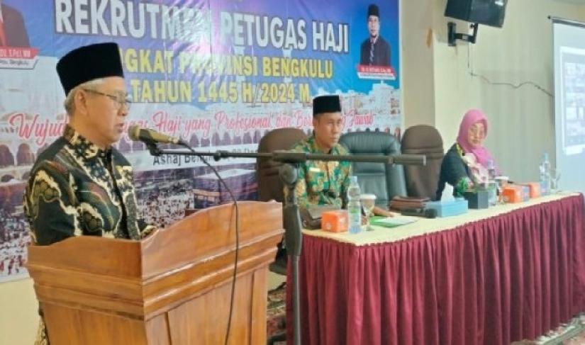 Pembukaan Seleksi Petugas Haji Ikuti Rekrutmen Tahap Tiga.