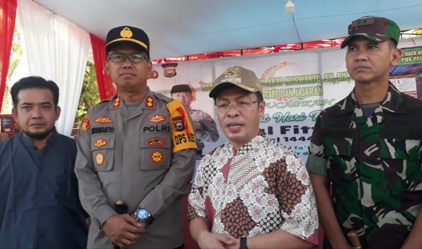 Bupati dan Kapolres Mukomuko sidak Rest Area