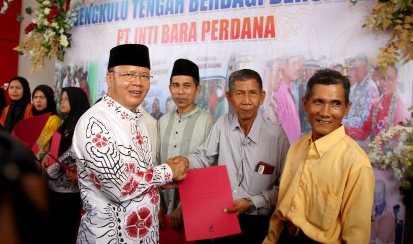 Hut Bengkulu Tengah Gubernur Rohidin Hadir