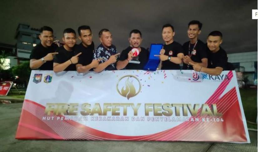 Dinas Pemadam Kebakaran dan Penyelamatan Kota Bengkulu mengikuti National Firefighter Skil Competitiom (NFSC) 2023 yang diselenggarakan selama dua hari (26-28 Februari).