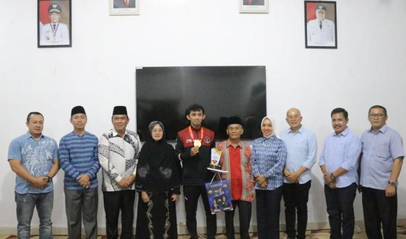 Pemkab Bengkulu Selatan Gelar Ramah Tama Sambut kemenangan Atlet Astri Rahmad yang Berhasil Raih Medali Emas