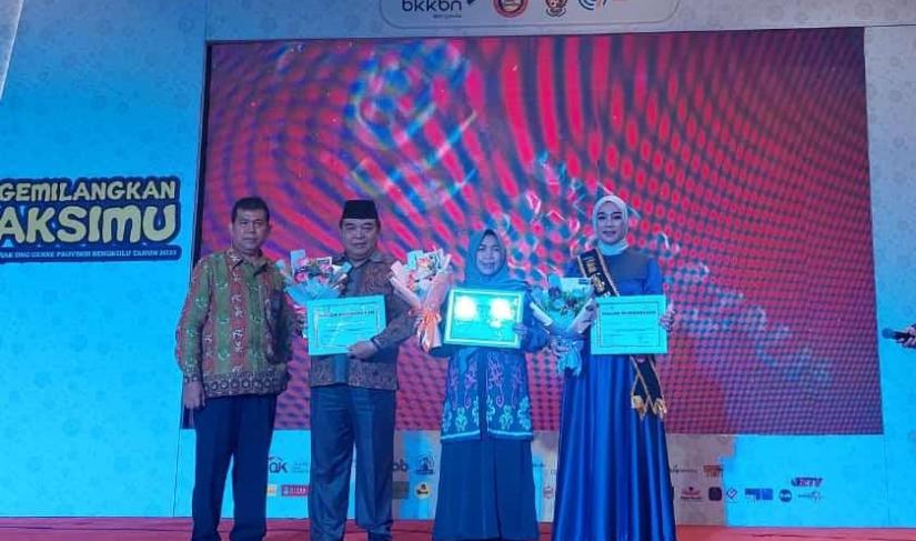 Duta Generasi Berencana (Genre) Kota Bengkulu kembali menorehkan prestasi. Jumat malam (3/3)