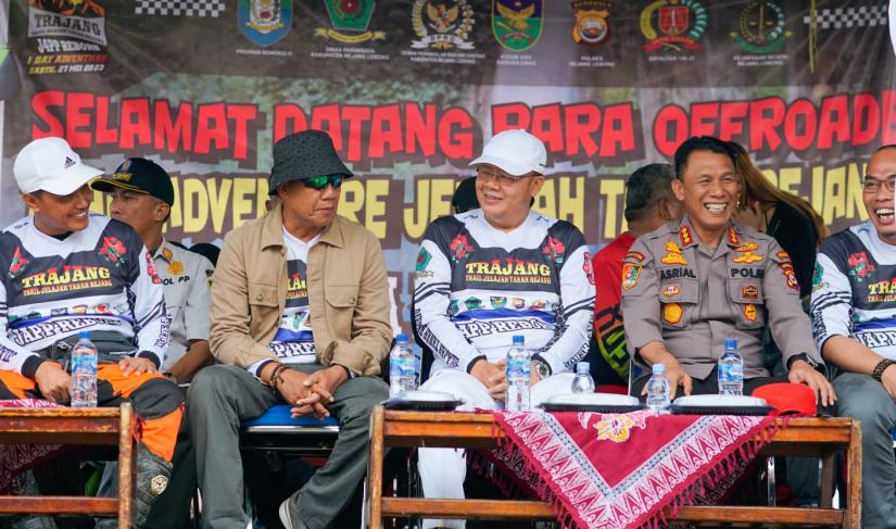 Gubernur Rohidin saat Tutup Gelaran Trajang HUT ke-143 Kota Curup