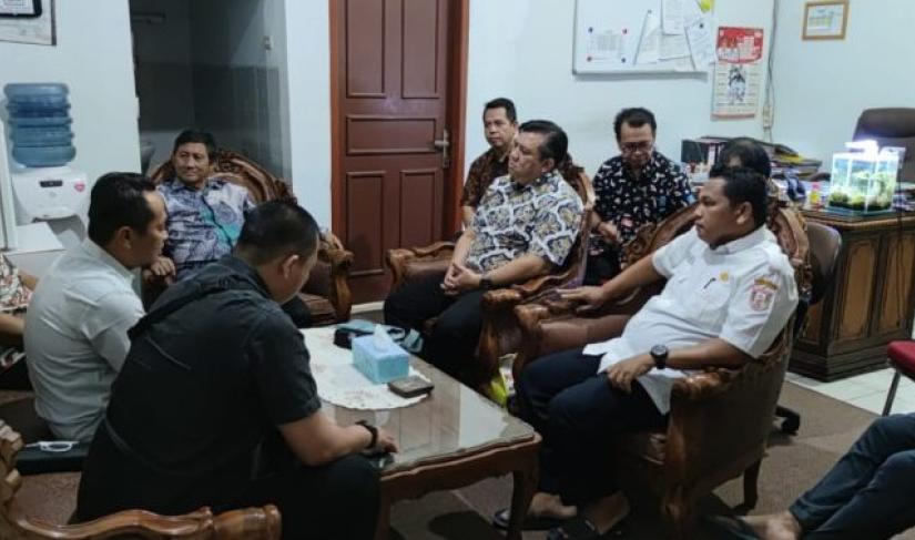 Anggota BPKAD Kota Bengkulu saat Berkunjung Ke BPKAD Banyuasin Foto/Dok