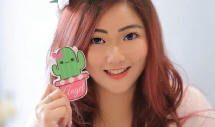 Angelia Wiraputra Food Vloger Populer Jakarta. (Doc:Red123)