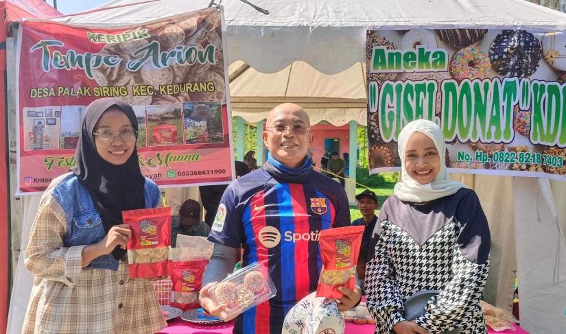 Event Festival Budaya Aik Manna, Minggu (11/06/2023).
