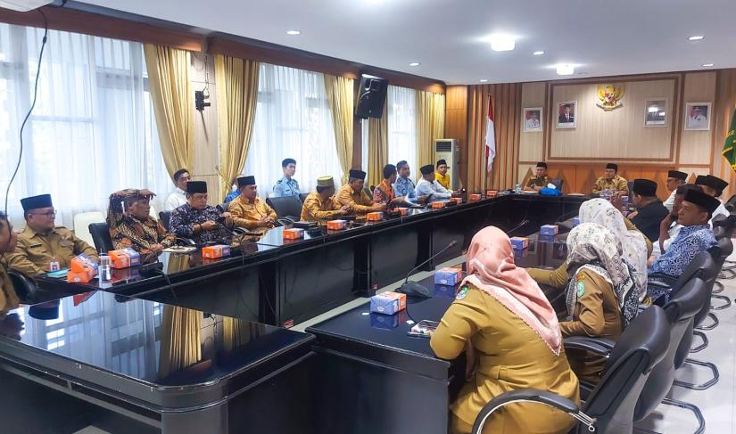 Rakor Bahas Kuota Haji 2023 Pemprov Bengkulu dan Kemenag