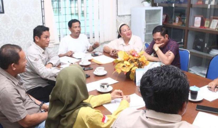 Komisi II DPRD Provinsi Bengkulu Ngobrol saat Kunker di PDAM Tirta Bukti Sulap